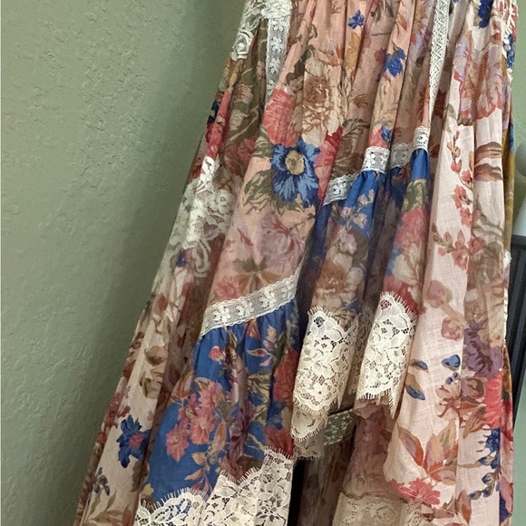 Zimmermann August Asymmetric Lace Skirt - Picture 7 of 13